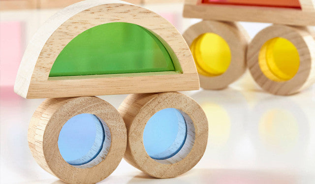 Jr. Rainbow Blocks, una herramienta lúdica para la mesa de luz