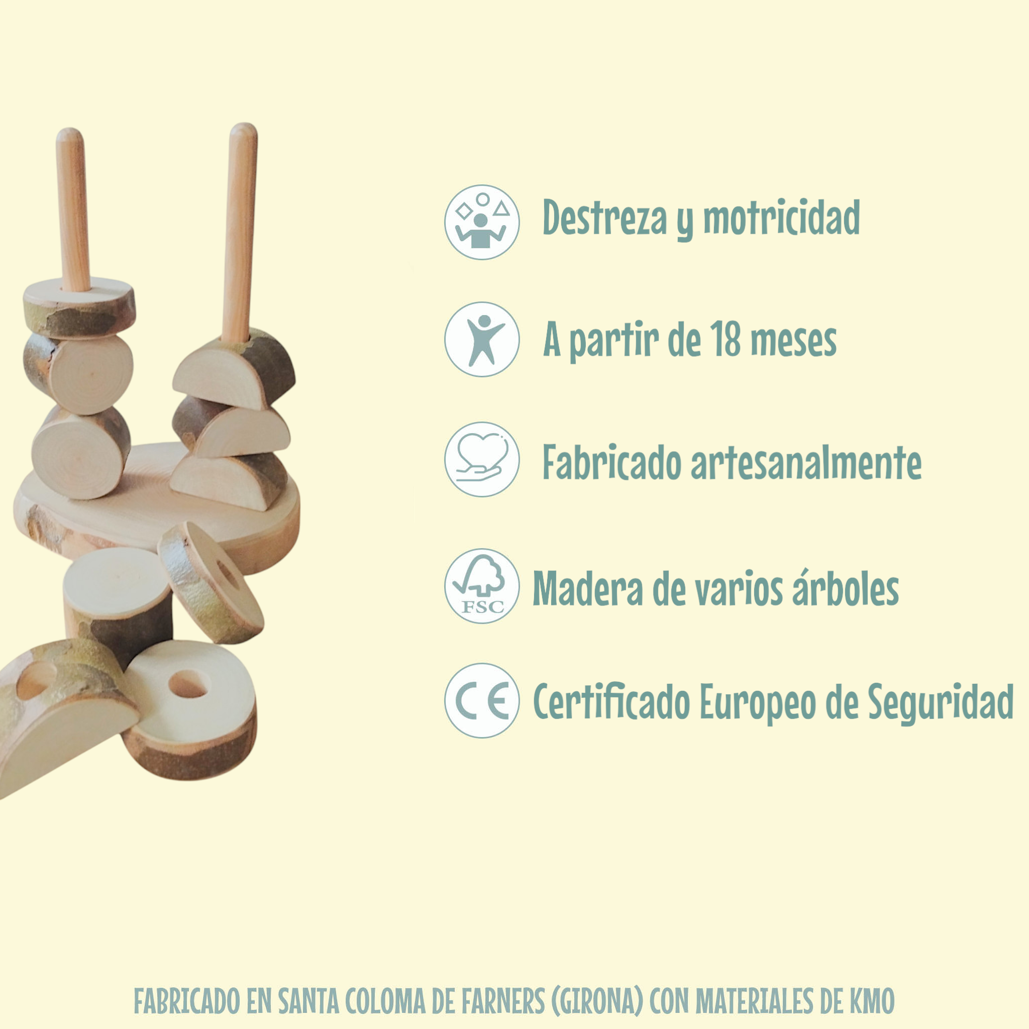 Apilable con tronquitos