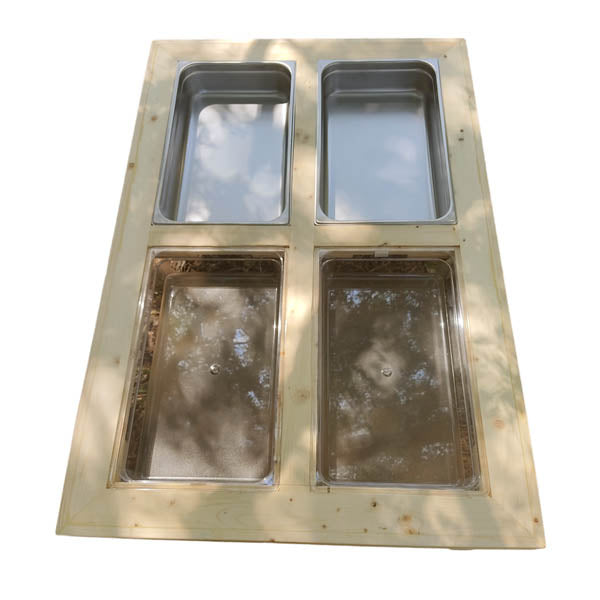 Mesa de experimentación con bandejas para Interior