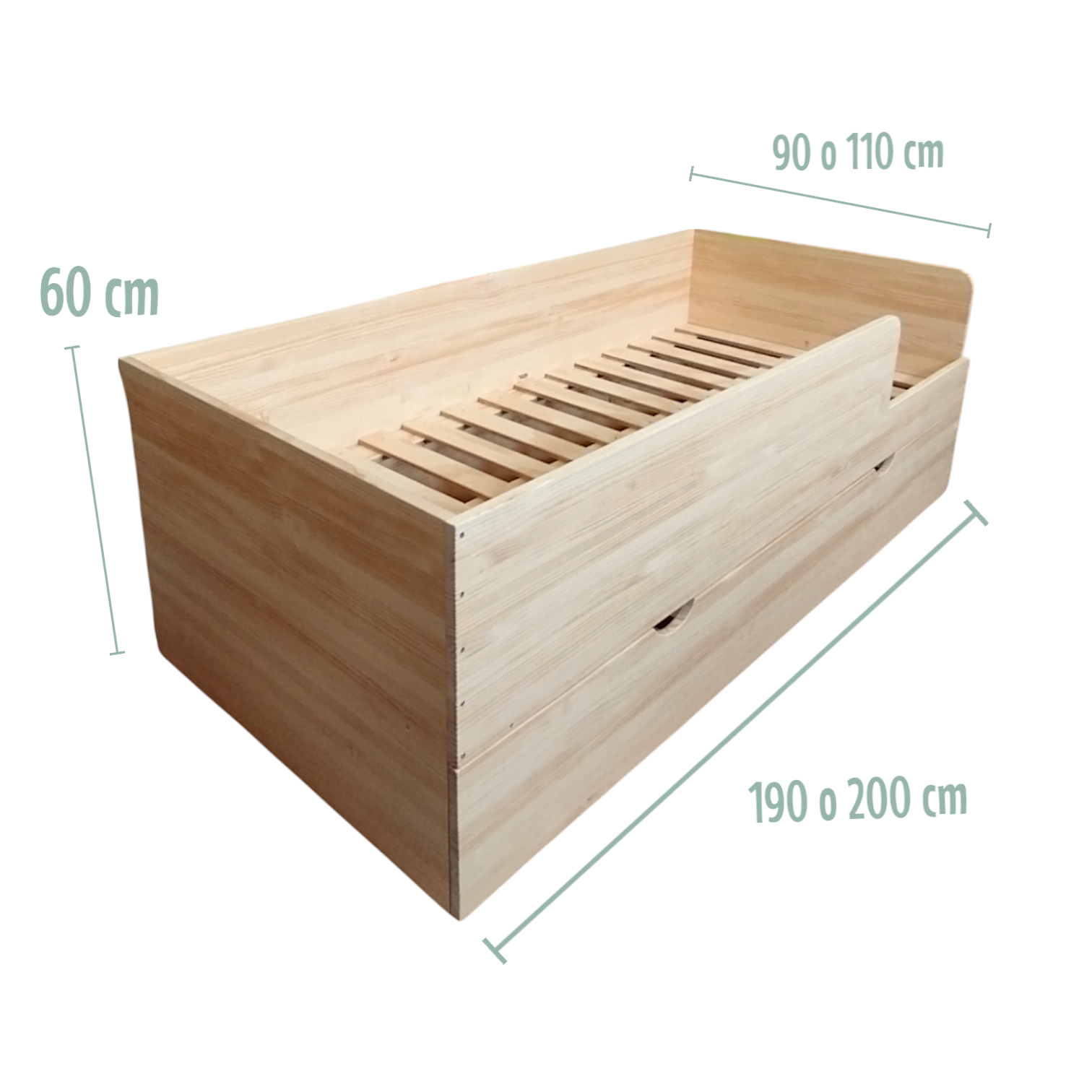 Cama Nido - con somier extraíble