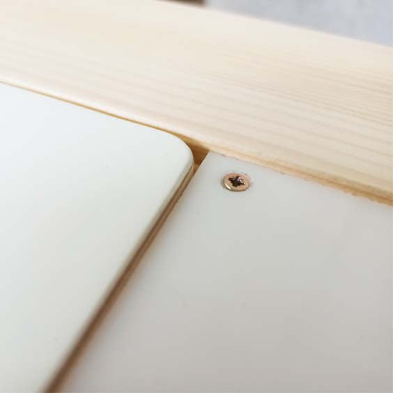 Pantalla de metacrilat per a la taula IKEA FLISAT
