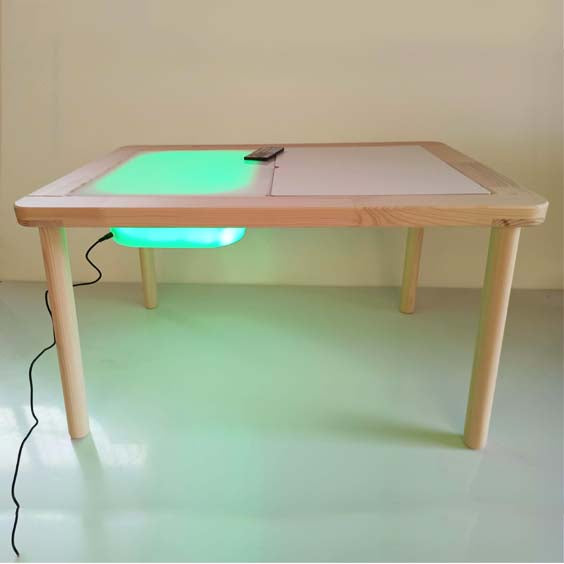 Pantalla de metacrilat per a la taula IKEA FLISAT