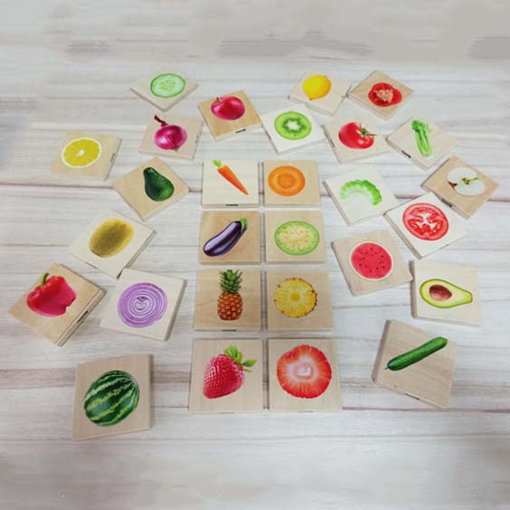 La memòria descobreix fruites i verdures