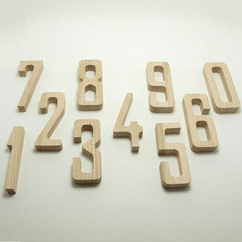 Números de madera | Ticumiku