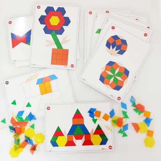 Pack i cartes de Tangram