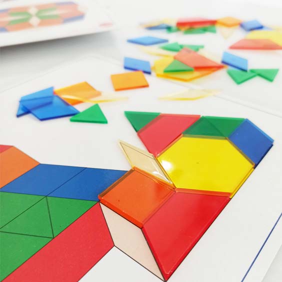 Pack i cartes de Tangram